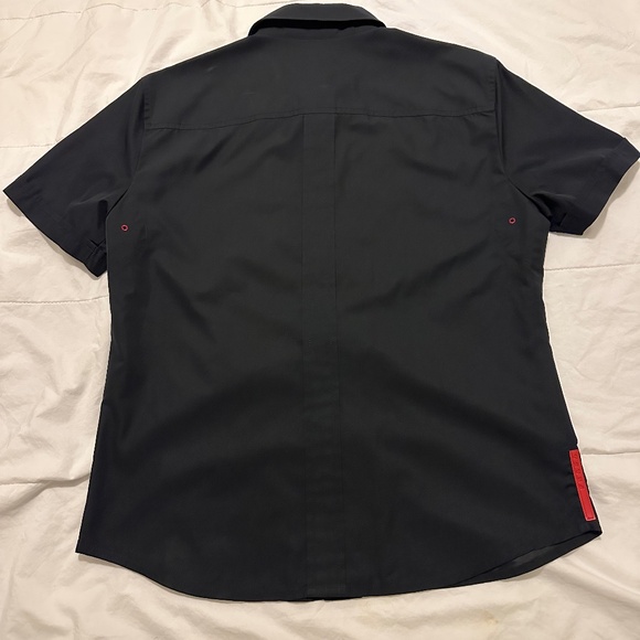 Prada Nylon short sleeve button up